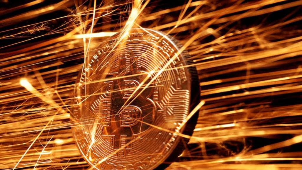 Bitcoin slides