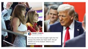 taylor swift, travis kelce, super bowl, donald trump