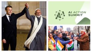 narendra modi, modi, ai action summit, paris, emmanuel macron, jd vance, indo french