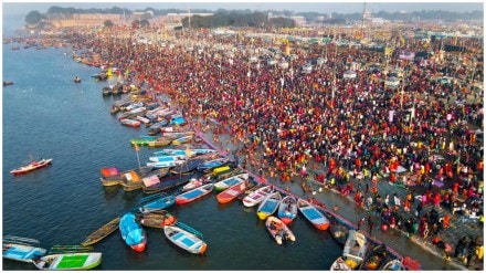 Maha Kumbh spending is expected to boost Q4 growth to 7.6%, helping reach 6.5% for FY25. (Image Source: PTI) Maha Kumbh spending is expected to boost Q4 growth to 7.6%, helping reach 6.5% for FY25. (Image Source: PTI)