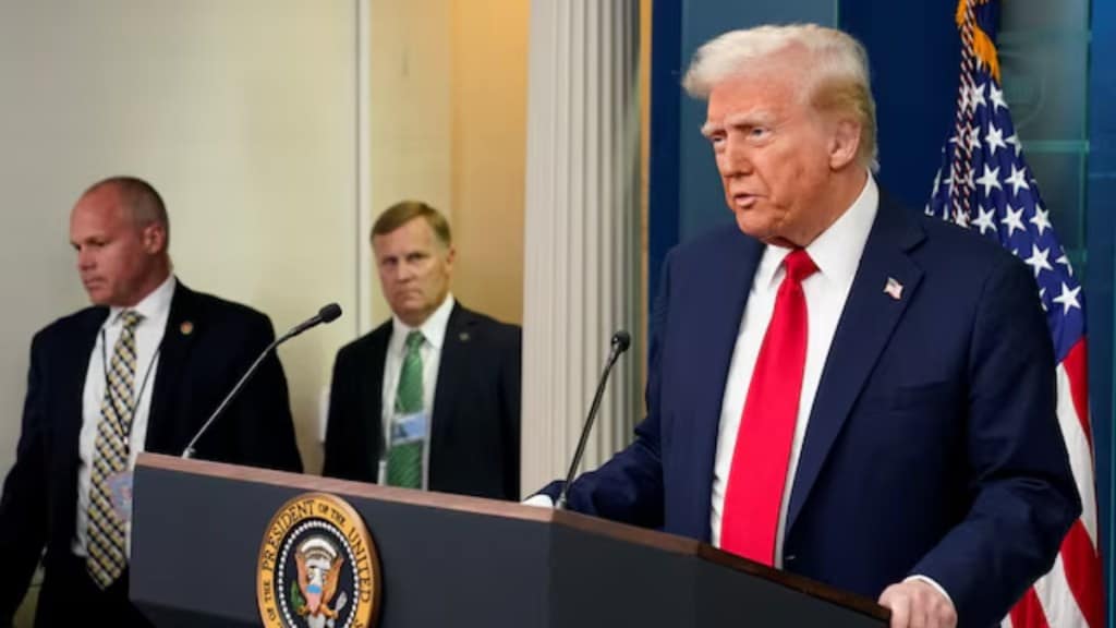 US president donald trump