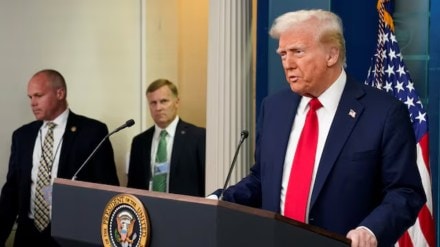 US president donald trump