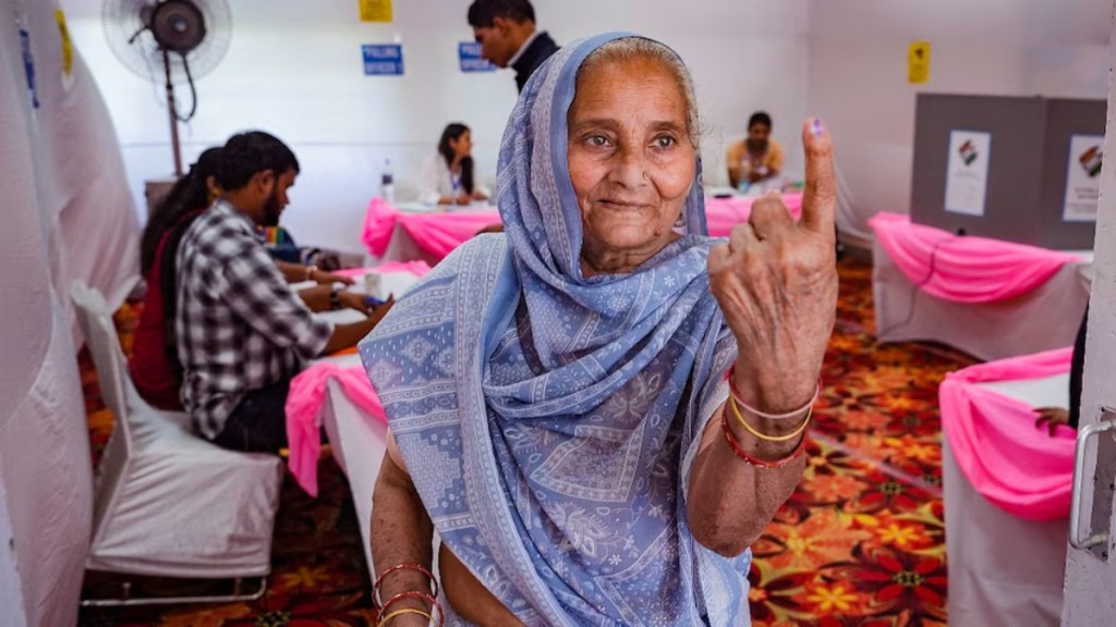 Delhi Voter Turnout Percentage, Delhi Assembly Elections 2025