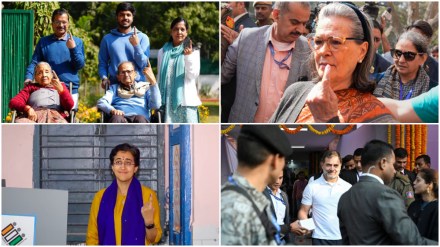 Delhi Assembly Election 2025 Voting Highlights: Voting in Delhi is being held in a single phase. Delhi Assembly Election 2025 Voting Highlights: Voting in Delhi is being held in a single phase.