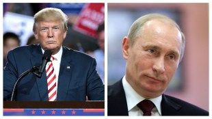 Donald Trump (Left) and Vladimir Putin (Right) could possibly meet this month. (Image Source: File photo)