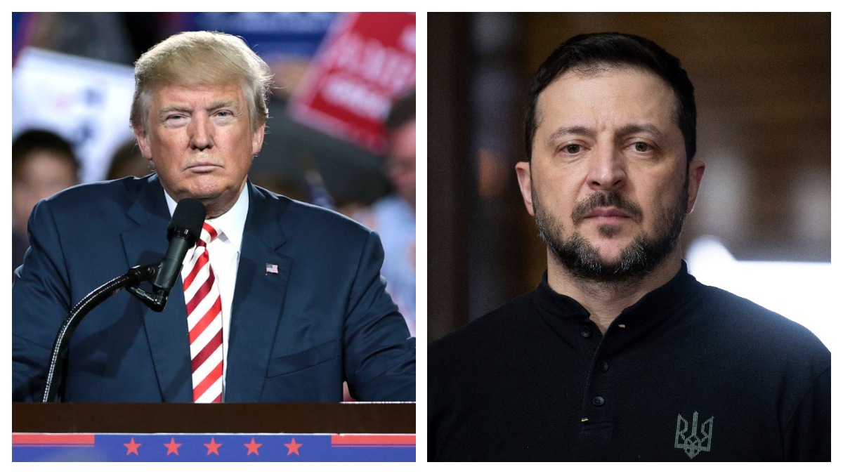 Zelenskiy under pressure as Trump demands $500B and claims efforts to oust him. (Image Source: File Photo)