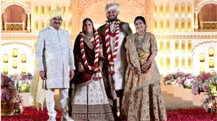 Jeet Adani wedding