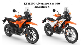 KTM 390 Adventure X vs 390 Adventure S