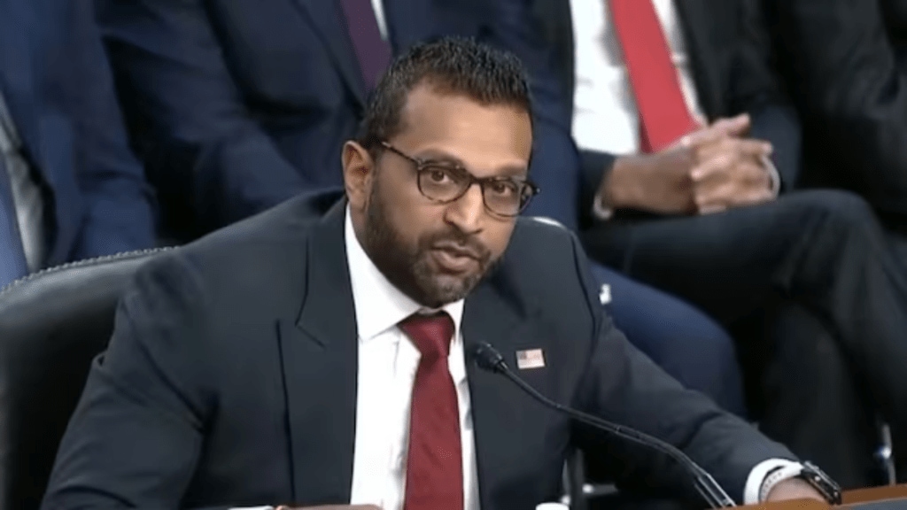 Newly appointed FBI Director Kash Patel Newly appointed FBI Director Kash Patel
