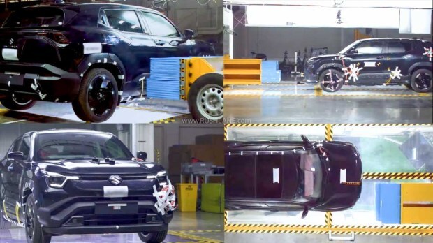 Maruti e Vitara crash test