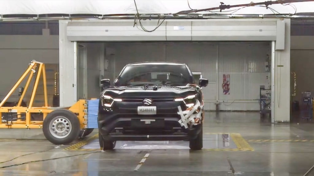 Maruti e Vitara crash test