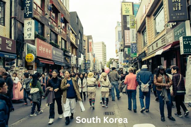 With booming tourism and technological advancements, South Korea came in sixth according to Forbes. (Image source: Pexels) 