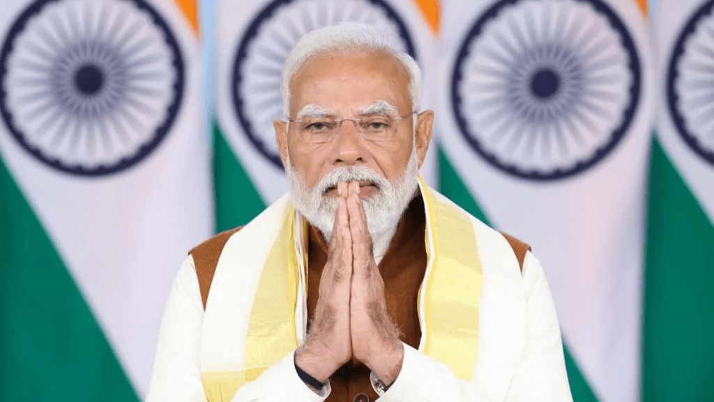 PM Modi on Swamitva Scheme on unlocking Rs 100 lakh crore worth of property in rural areas.. (Image Source: Twitter)