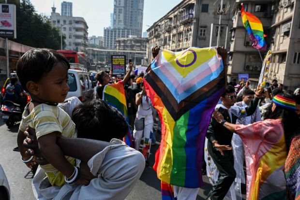 The statement ‘The right to exist with dignity and authenticity is global movement’ signifies the global fight for equality. (Image Source: Express Photo)
