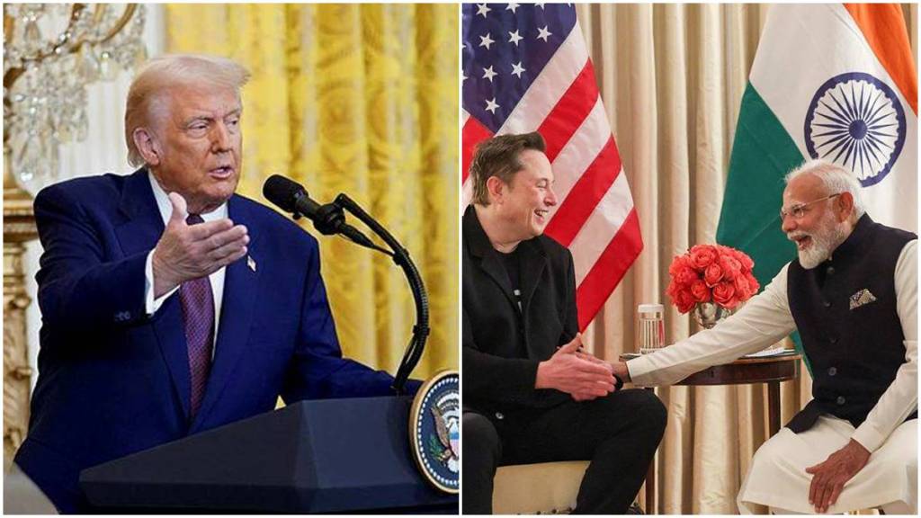 Trump on Modi-Musk Meeting