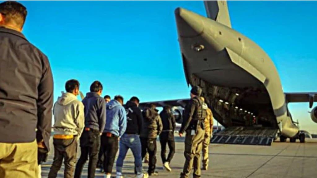 Last week, the US government deported 104 Indian nationals.