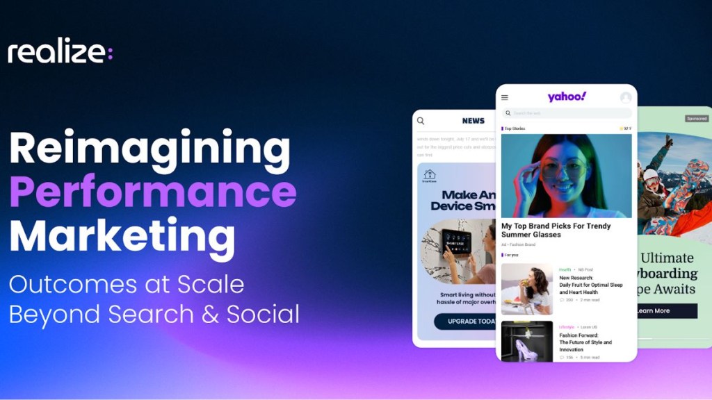 Taboola moves beyond native ads with Realize, aiming to improve performance advertising at scale.