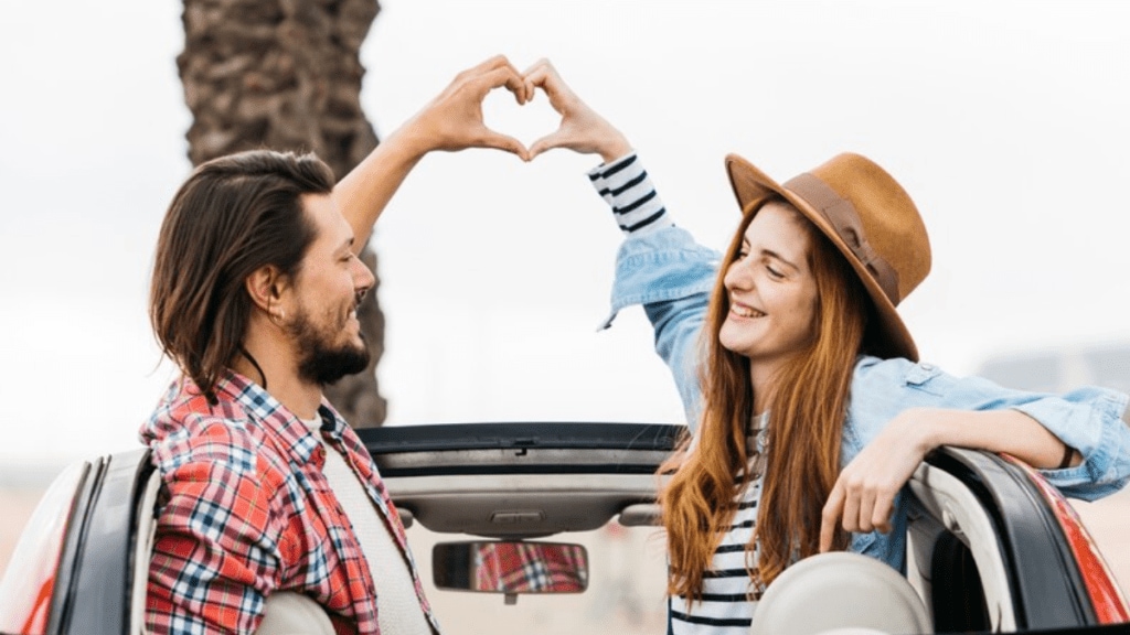 Airbnb listings for Valentine’s Day getaways, showcasing solo, couple, and group travel destinations like Dubai, Goa, and New Delhi.