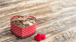 Increase in Valentine's Day gift purchases, including premium items