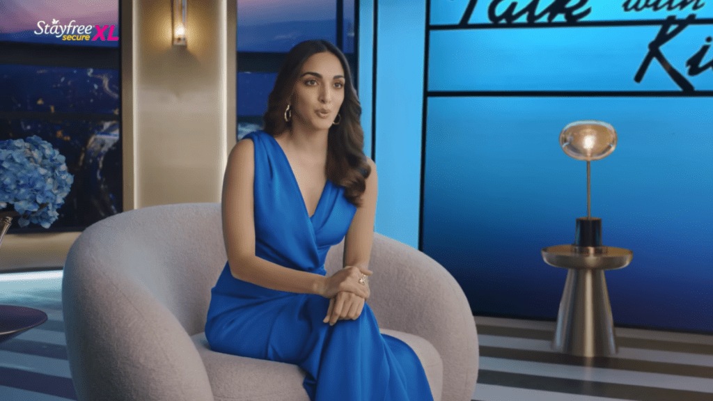 The campaign addresses the common struggles women face during their periods, such as discomfort, leakage, and skin irritation, often leading them to act as though everything is normal despite the challenges.