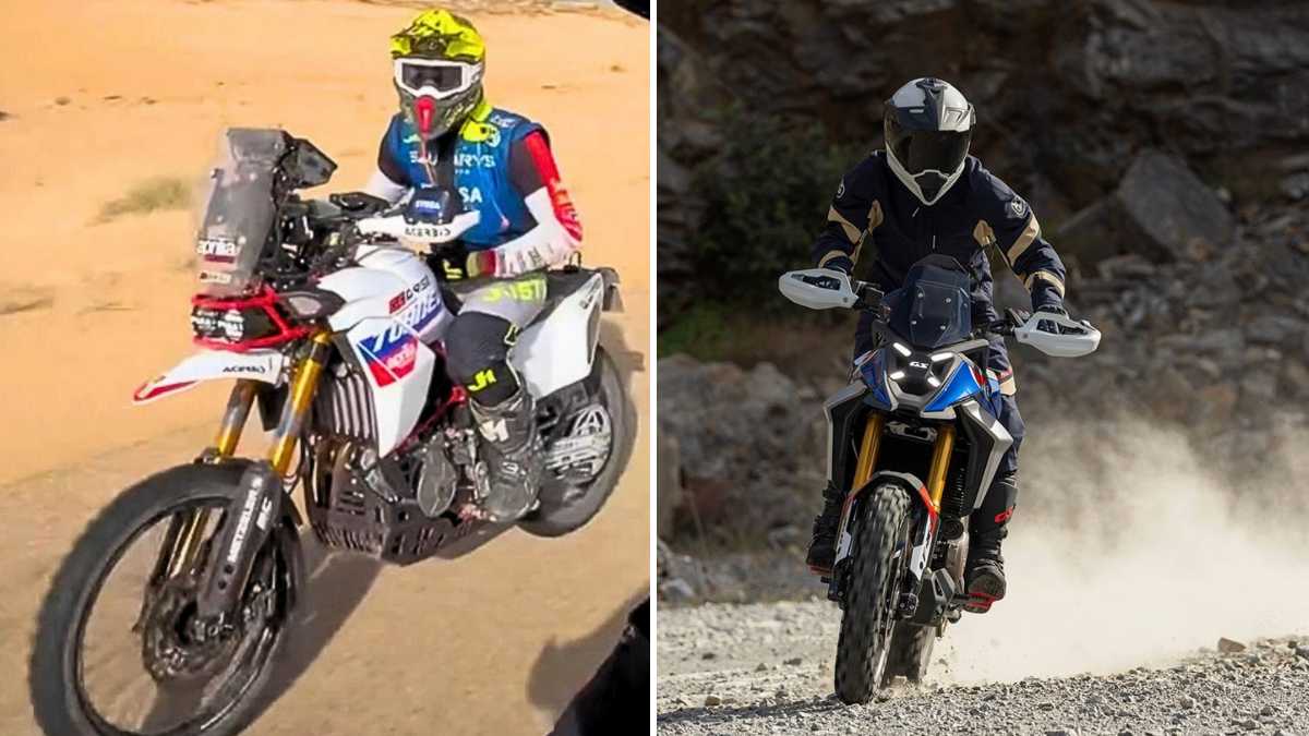 aprilia tuareg 457 vs bmw f 450 gs