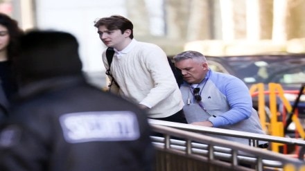 Barron Trump makes first public appearance at NYU campus post dad’s presidential inauguration Barron Trump makes first public appearance at NYU campus post dad’s presidential inauguration