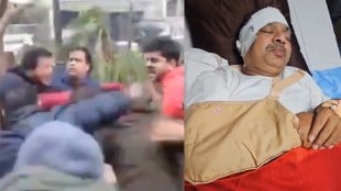 Watch | ‘I will shoot’, AAP MLA Mohinder Goyal attacked during rally in Rithala, BJP accused