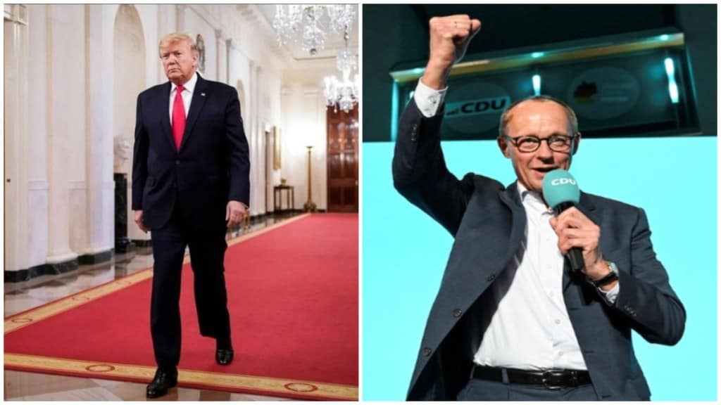 German election: Donald Trump congratulates Friedrich Merz