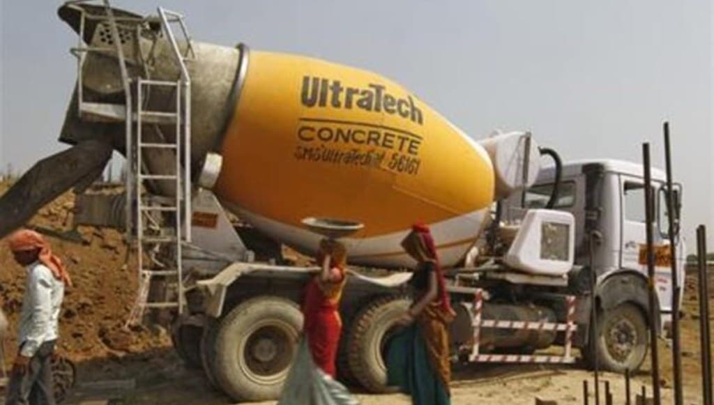 UltraTech Cement, cement industry, volume growth, profit, revenue, dividend