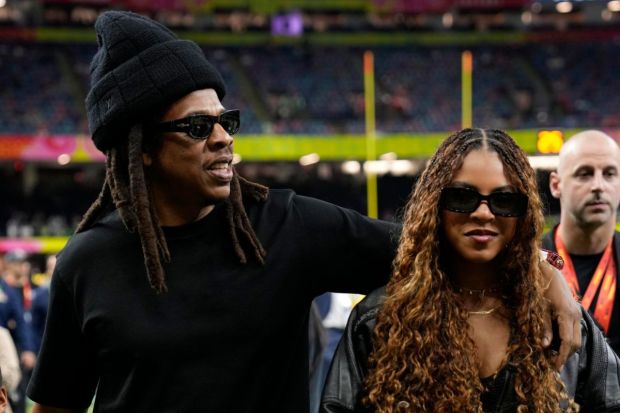The Super Bowl LIX was also attended by Beyonce's family. Husband, JayZ who attended with their daughters, Blue Ivy Carter. (Image: AP