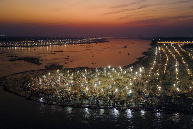 Coming to an end on February 26, the Maha Kumbh has a million devotees to look back on. Held on the holy Triveni Sangam it wraps up on the day of Mahashivratri. (Image: PTI)