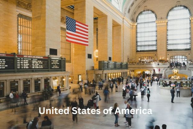  The pioneer among the list, the United States of America, the biggest economy of the world has topped the charts. (Image source: Pexels)