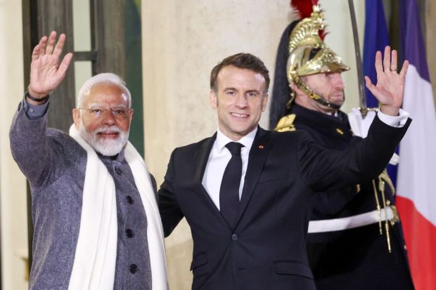This meeting has also aimed to provide a window to review the progress on the 20247 Horizon Roadmap for India-France strategic partnership. (Image: PTI)