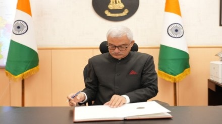 Vivek Joshi today assumed charge as the Election Commissioner Vivek Joshi today assumed charge as the Election Commissioner