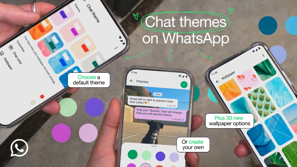 WhatsApp brings major update for chat customisation with new chat themes, wallpapers: Details