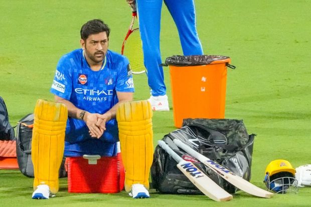Skipper MS Dhoni will play in IPL 2025 chasing his 6th title under Ruturaj Gaikwad's captaincy of the Chennai Super Kings. Missing the playoffs last season, CSK finished at the fifth position in IPL 2024. (Image: PTI)