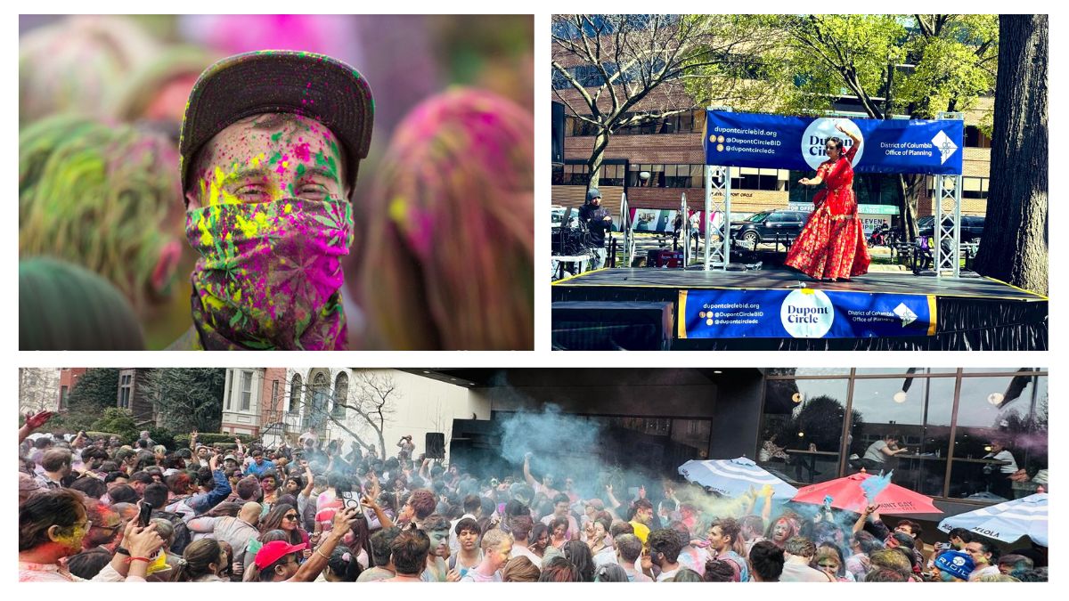 Holi celebrations in the US, Indian festival Holi in America, Holi events USA 2025, Indo-US cultural celebrations, Holi color festival USA, Indian community Holi celebration, Holi festival photos USA, Holi and Indo-US relations, Indian traditions in America, Holi festival images USA.