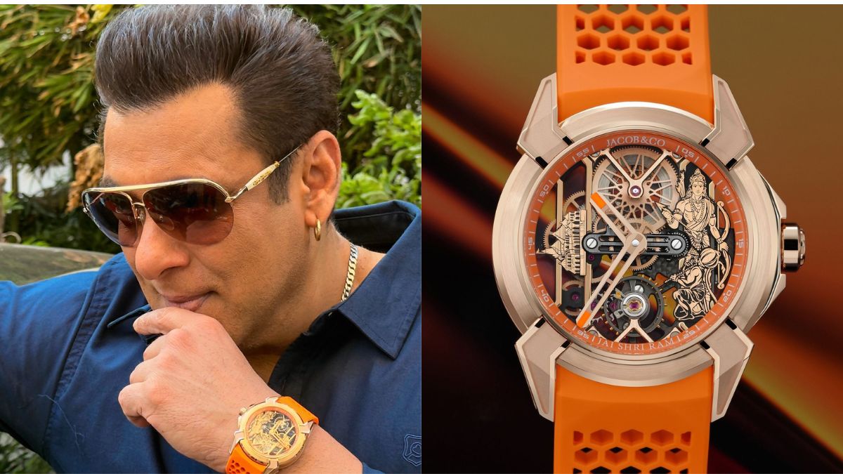 Sikandar,Salman Khan Ram Janmbhoomi watch,Salman Khan Instagram,Salman Khan,limited edition luxury watch,Ayodhya Ram Mandir watch,AR Murugadoss film,Abhishek Bachchan watch,Abhishek Bachchan