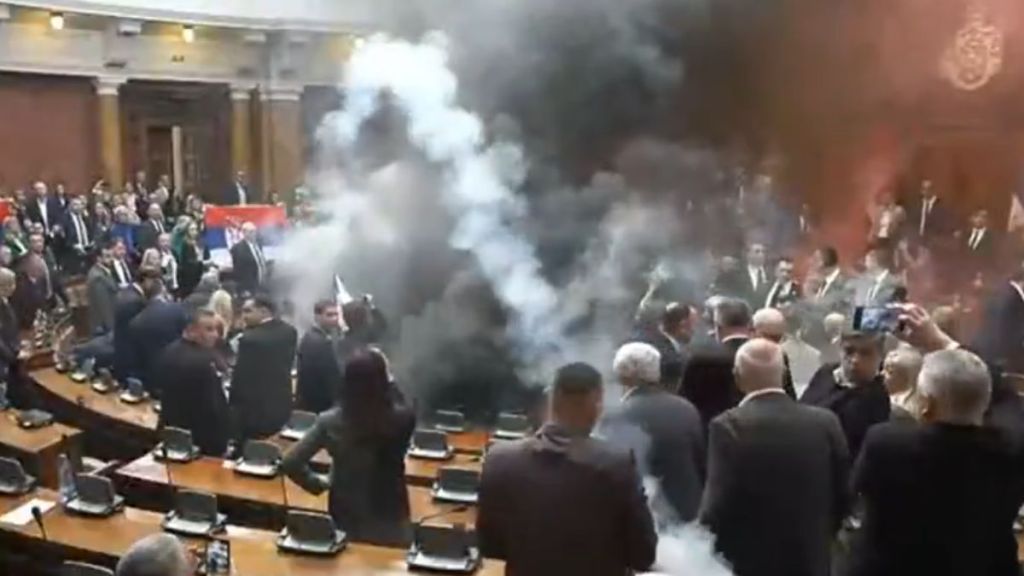 Serbia parliament chaos, Serbia political crisis, Milos Vucevic resignation, Serbia anti-corruption protests, Serbia government protests, Serbia lawmakers clash, Serbia smoke bombs in parliament, Serbia university funding law, Serbia opposition protests Serbia parliament chaos, Serbia political crisis, Milos Vucevic resignation, Serbia anti-corruption protests, Serbia government protests, Serbia lawmakers clash, Serbia smoke bombs in parliament, Serbia university funding law, Serbia opposition protests