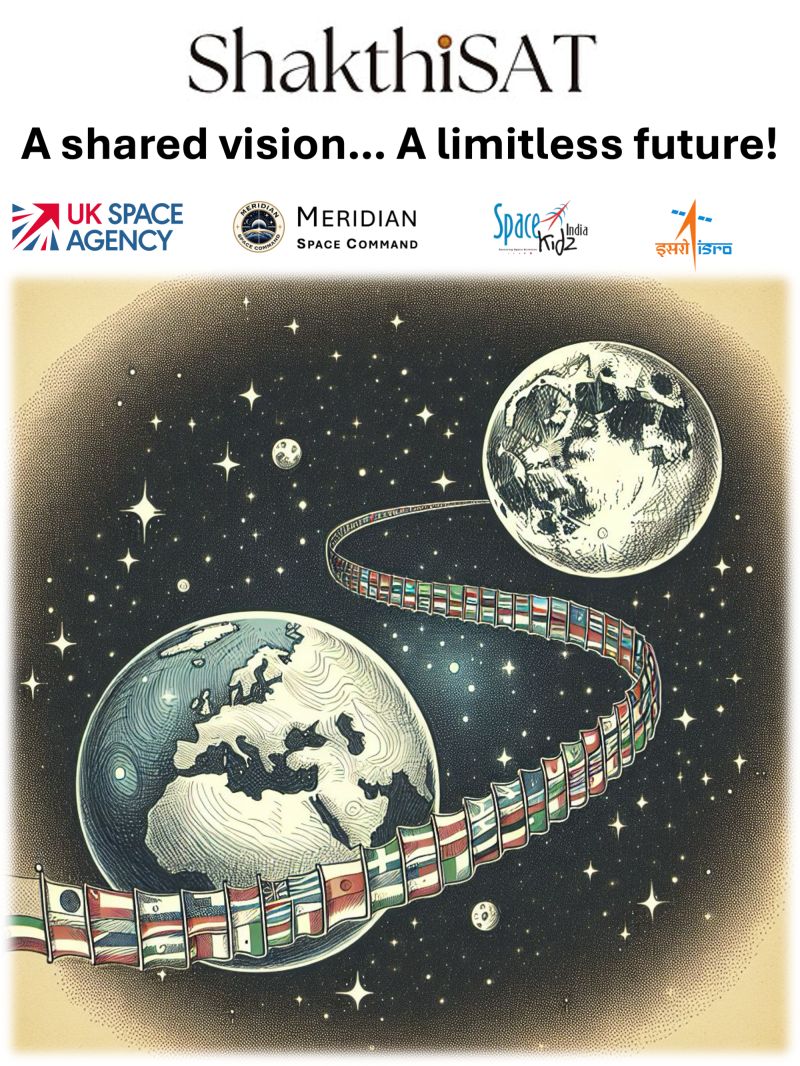 ShakthiSAT: A landmark female-led lunar mission unites 108 countries for space exploration