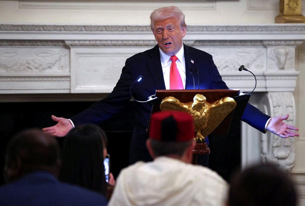 Donald trump, ramadan, iftar, iftar dinner, ramazan 2025, ramzan, israel, palestine, abraham accords