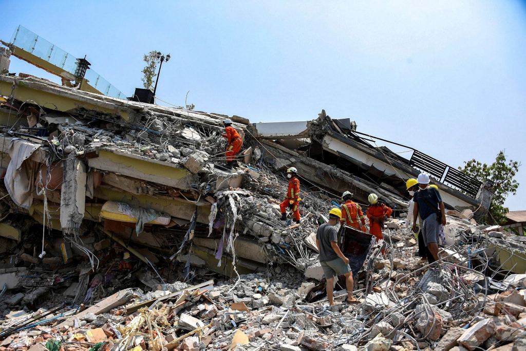 Myanmar earthquake, Thailand, mandalay, rescue operations, earthquake, relief operations,