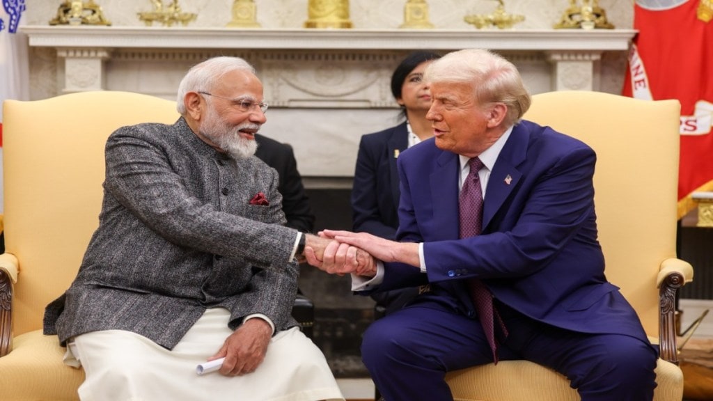 Prime Minister Narendra Modi with United States President Donald Trump at the White House in Washington DC earlier this year. Photo credit: @narendramodi/x