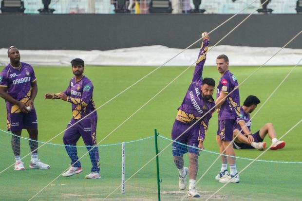 With his promising performance in the ICC Champions Trophy, Varun Chakravarty is a valuable addition to the Kolkata Knight Rides's (KKR) squad 2025. (Image: PTI)