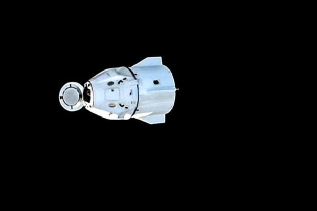 The SpaceX capsule carrying Sunita Williams and Butch Wilmore departs from the International Space Station. (Image Source: PTI)