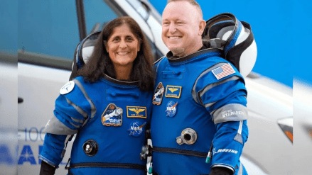 NASA astronauts Sunita Williams and Butch Wilmore