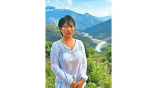 Bhanu Tatak, an Adi woman from Arunachal Pradesh’s Siang district. (Image Source: Financial Express)