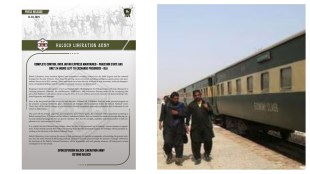 Balcoh Liberation Army tells Pakistan for prisoner-hostage exchange, warns with 24 hours ultimatum . (Image Source: X/Twitter)