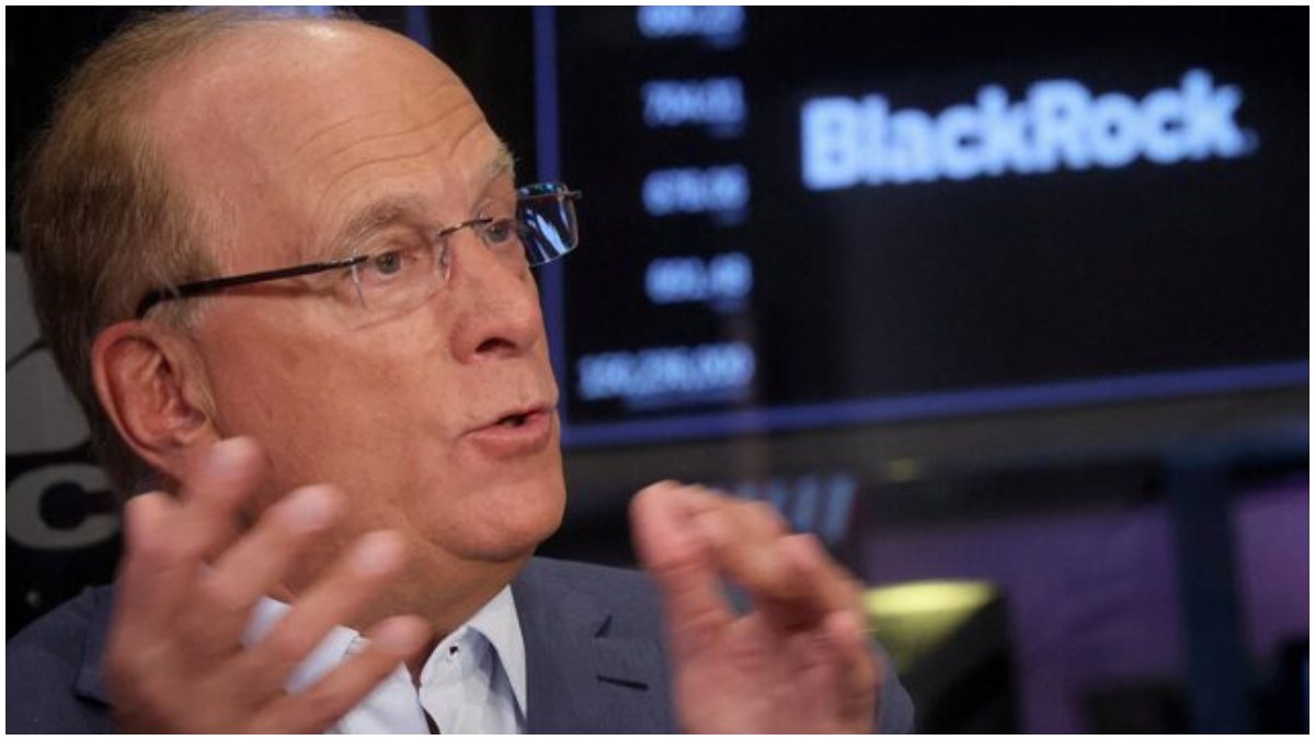 BlackRock's Fink says capitalism worked for 'too few people'. (Image Source: Reuters)