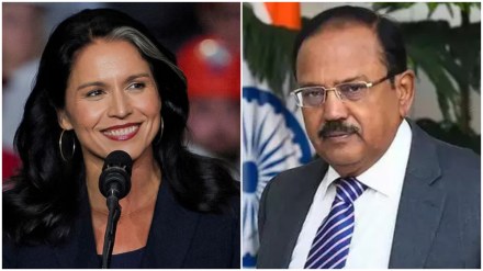 Tulsi Gabbard meeting with Ajit Doval in Delhi